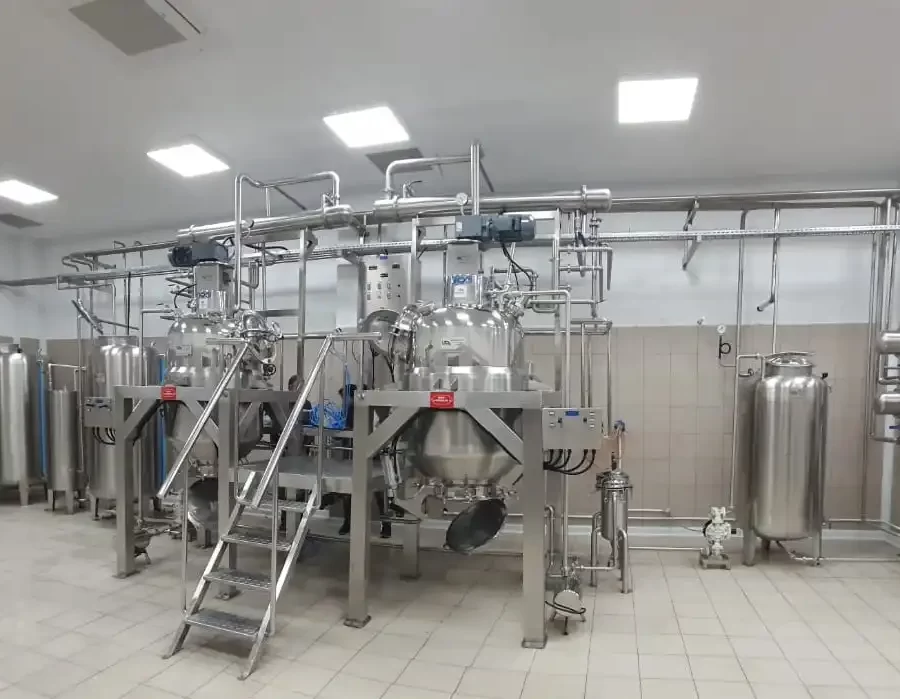 plant extraction distillation processing equipment mymak proses